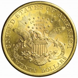 USA, 20 dolarów 1900 S, Liberty Head, San Francisco