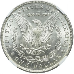 USA, 1 dollar 1884 O, New Orleans, Morgan type, mint.