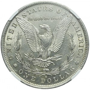 USA, 1 dolar 1883 O, Nowy Orlean, typ Morgan, piękny