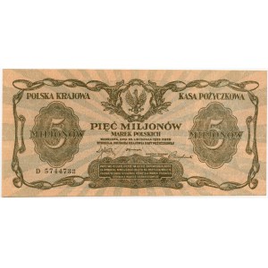 5,000,000, marks 20.11.1923, series D