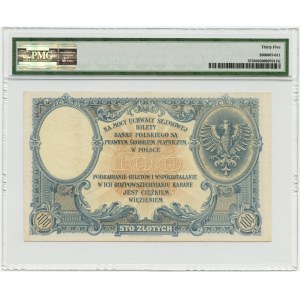 100 Gold Kosciuszko, 28.2.1919, S.B. series.