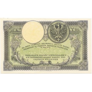500 zloty Kosciuszko, 28.02.1919, SA series