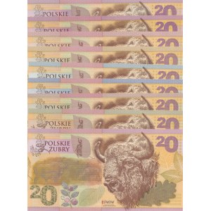 PWPW - The Power of the Substrate, 9 Varianten der polnischen Bison-Banknote