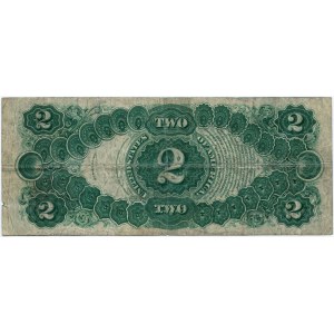 USA, $2 1917, Legal Tender, Jefferson, Series D