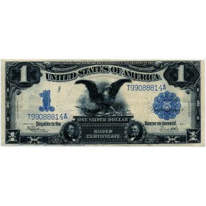 USA, $1 1899, Silber Zertifikat, Serie T