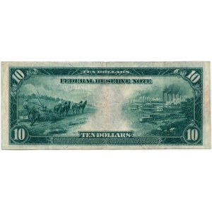 USA, $10 1914, Jackson, Federal Reserve Bank of New York