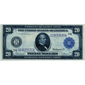 USA, $20 1914, Cleveland, Federal Reserve Bank of Chicago