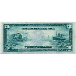 USA, 20 dolarów 1914, Cleveland, Federal Reserve Bank of Chicago