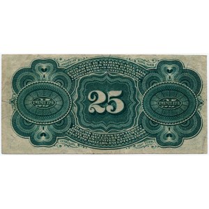 USA, Bruchteilswährung, 25 Cents 1863, Washington