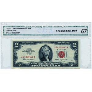 USA, $2 1963, Jefferson