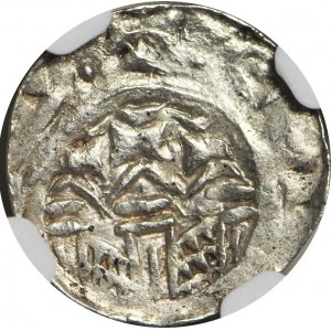 Władysław I Herman 1081-1102, Denar Kraków, połyskowy