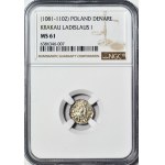 Ladislaus I Herman 1081-1102, Cracow denarius, glossy