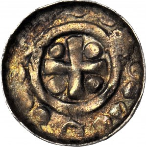 RRR-, Sieciech - Palatyn Władysława Hermana, Denar krzyżowy 1090-1100