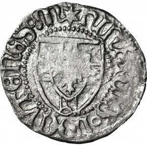 RR-, Teutonic Order, Henry VI Reuss von Plauen 1467-1470, Sable, cross over shield