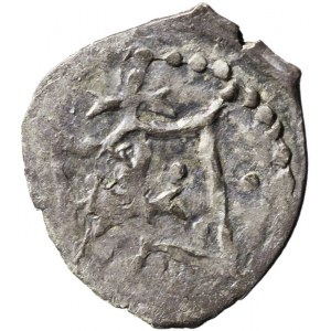 Włodzimierz Olgierdowicz (1362-1394), Półgrosz Kijów, krzyżyk z kropkami