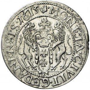 Sigismund III. Vasa, Ort 1615, Danzig, Gotischer Schild