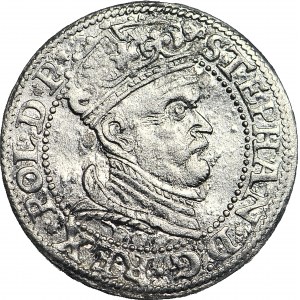 Stefan Batory, 1578 penny, Gdansk, R2