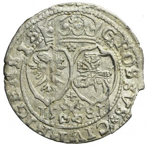 R-, Stefan Batory, Penny 1581, Riga, selten