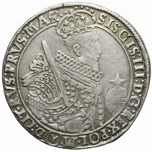 RR-, Sigismund III Vasa, Taler 1629, Bromberg, SISGIS Fehler, sehr selten