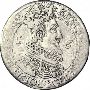 R-, Zygmunt III Waza, Ort 1623 Gdańsk PRV, 2-3 dodatkowa pełna data 1623, R3
