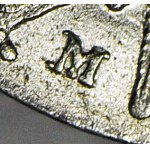 RRR-, Kingdom of Poland, 10 groszy 1840, W/M W, letter M stamped with punch W, then punched with M