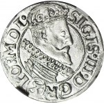 RRR-, Sigismund III, Dreigroschen 1616 Krakau, Rückseite 3