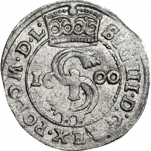 RR-, Sigismund III Vasa, Szeląg Bydgoszcz 1600 BB