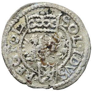 Zygmunt III Waza, 1601 shilling, Wschowa, letter F to the right of the monogram