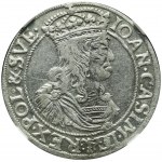 John Casimir, Sixpence 1660, Krakau, schön