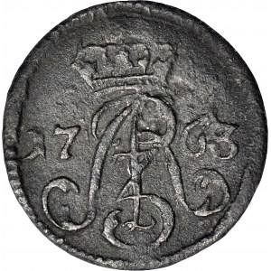 RR-, Augustus III Sas, Shelby 1763 DB Torun, error CIVTAT instead of CIVITAT