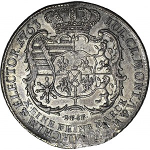 Fryderyk Krystian, Talar 1763 IFôF, S, Lipsk, piękny