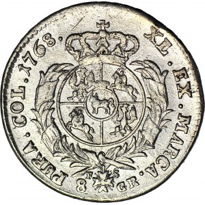 Stanislaw A. Poniatowski, Two-dollar 1768 IS, beautiful