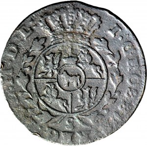 RR-, Stanislaw A. Poniatowski, penny 1768 ODWROTKA, Berez. 10zł