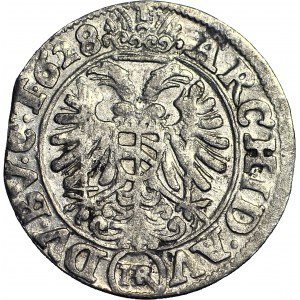 Silesia, Ferdinand II, 3 krajcars 1628 (HR), Wroclaw, nice