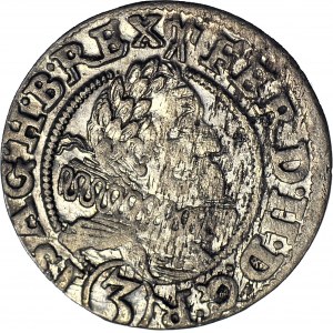 Śląsk, Ferdynand II, 3 krajcary 1629 (HR), Wrocław, piękny