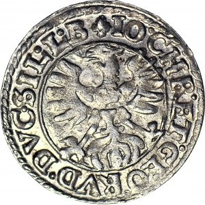 Schlesien, Herzogtum Legnicko-Brzesko-Wołowskie, 3 Krajcars 1617, Zloty Stok, gemünzt