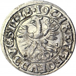 Schlesien, Herzogtum Legnicko-Brzesko-Wołowskie, 3 Krajcars 1619, Zloty Stok, gemünzt