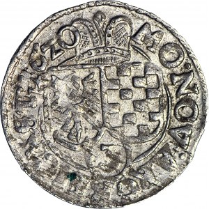 Śląsk, Księstwo Legnicko-Brzesko-Wołowskie, 3 krajcary 1620, Złoty Stok, mennicze