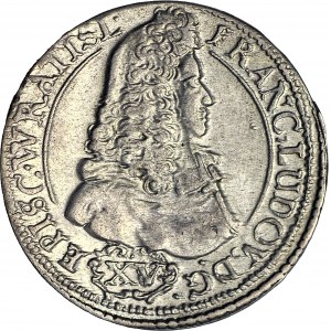 Schlesien, Franz Ludwig, 15 krajcars 1693, Nysa