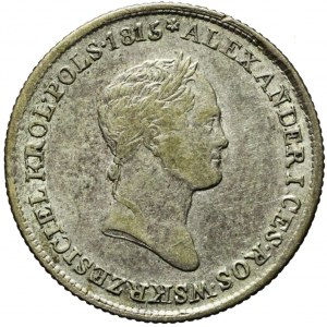 R-, Königreich Polen, Alexander I., 1 Zloty 1832, kleiner Kopf