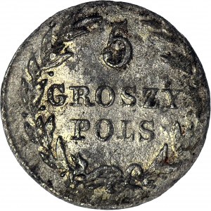 Königreich Polen, 5 groszy 1816, schön