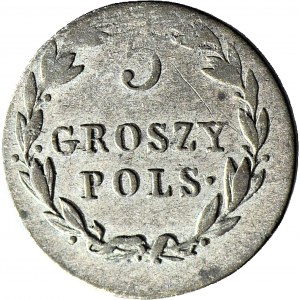 Królestwo Polskie, 5 groszy 1819, piękne