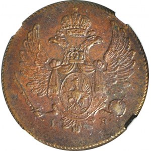 RRR-, 3 grosze polskie 1815 IB, Warszawa, EKSTREMALNIE RZADKI ROCZNIK
