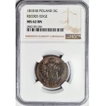 RR-, 3 Polish pennies 1818 IB, Warsaw, MENNICA