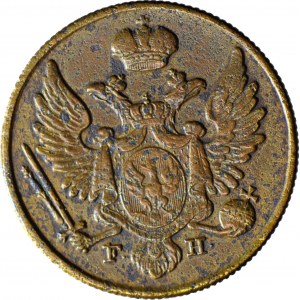 Königreich Polen, 3 polnische Grosze 1830 FH, schön