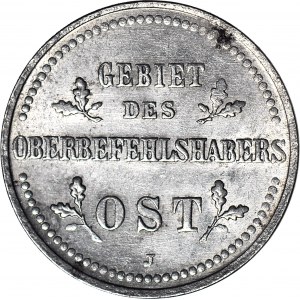 2 Kopeken 1916 OST J, Hamburg, gestempelt