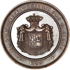 R-, Medaille, Joachim Lelewel 1858, 72mm