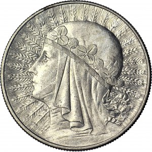 10 złotych 1932, Głowa, Londyn, mennicza