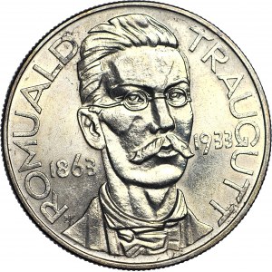 10 Zloty 1933, Traugutt, Münze