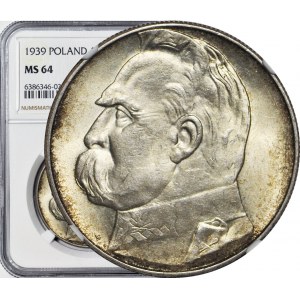 10 gold 1939, Pilsudski, magnificent